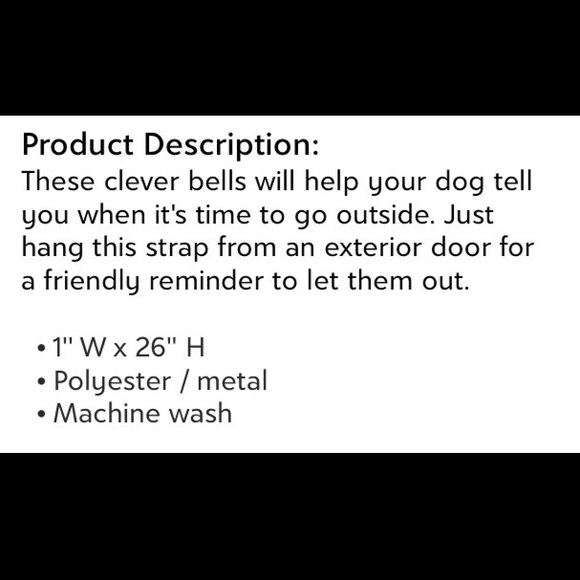 Green Ribbon Puppy Potty Training Bells - Picture 7 of 8